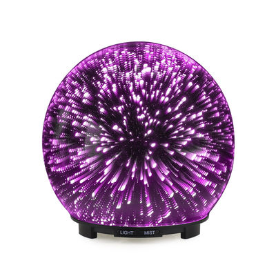 200ml 3d Ultrasonic Galaxy Glass Aroma Diffuser FCC EMC Listed
