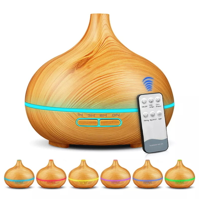 450ml Remote Control Ultrasonic Mist Humidifiers With 7 Color Lights