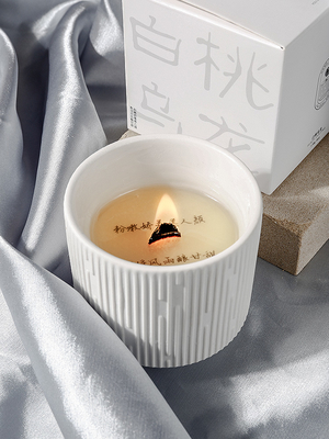 Stress Relief Minimalist Aromatherapy Scented Candle For Home Long Lasting Burning