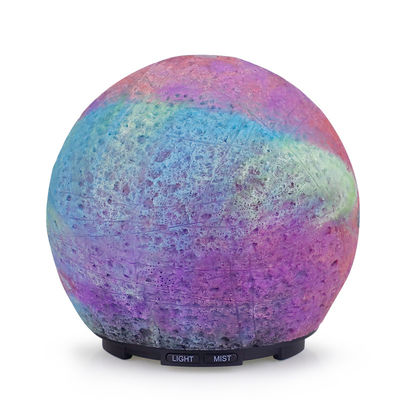 Polyresin Resin Night Light Oil Diffuser , 9W 200ml Aroma Ultrasonic Humidifier