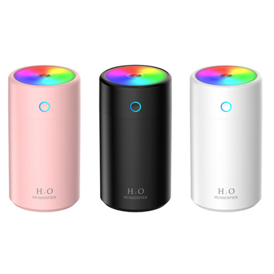 400ml USB Portable Mini Cool Mist Air Humidifier With LED Light
