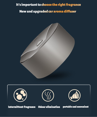 Ultrasonic Car Aromatherapy Diffusers 30ml With Intermittent Continuous Mist