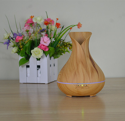150ml Mini Wood Grain Ultrasonic Aroma Diffuser