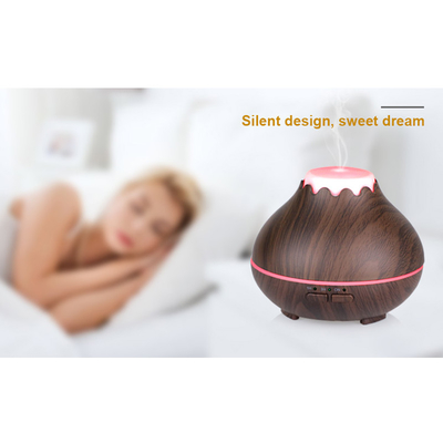 Portable Ultrasonic Wood Grain Scented Humidifier 24V 0.5A