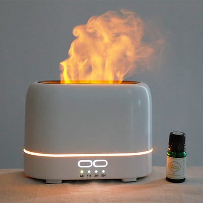200ml Flame Aroma Diffuser Portable For Hotel / Bedroom